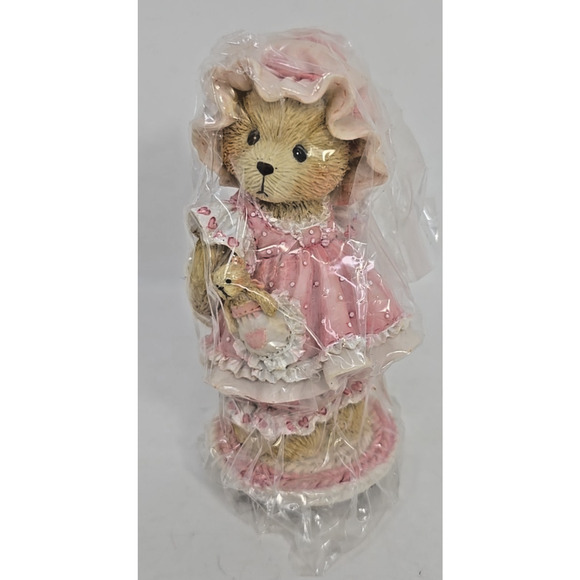 1993 Cherished Teddies Priscilla "Holding Onto Someone Special" #916285 U8 - Picture 2 of 10